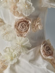 French Vintage Sculpted Gown