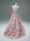 Pink Statement Satin Gown