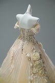 Dream of Devotion Embellished Vintage Gown