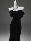 Rola Sculpted Fishtail Gown