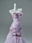 Purple Lemon Princess Vintage Sculpted Gown