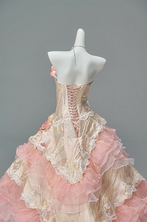 Flower of Life Vintage-Inspired Gown
