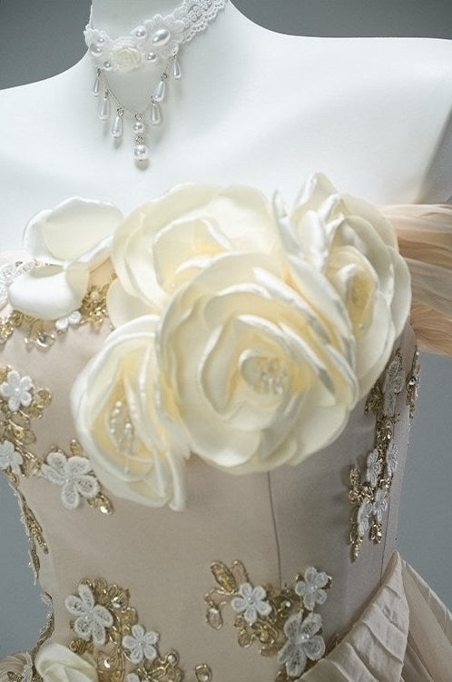 Dream of Devotion Embellished Vintage Gown