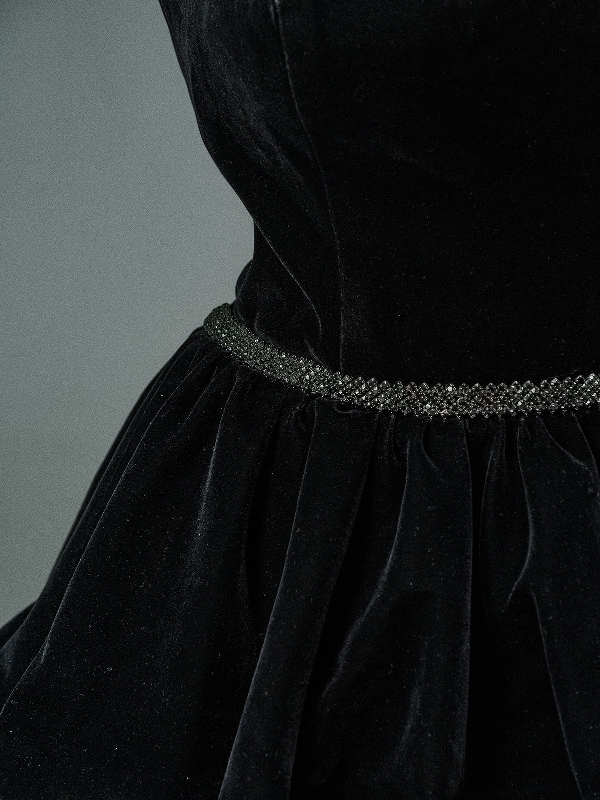 Statement Black Gown