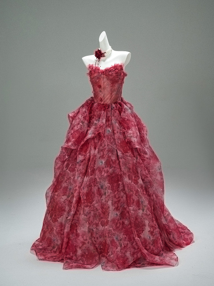 True Red Gown