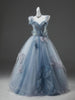 Shattered Flowers Beaded Gown