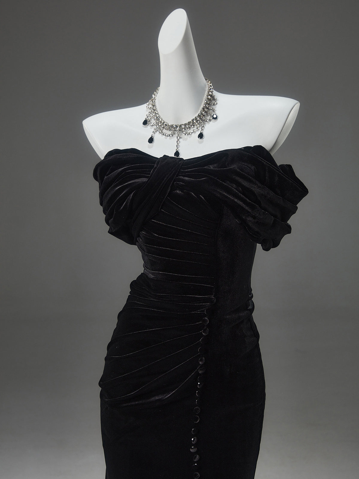 Rola Sculpted Fishtail Gown