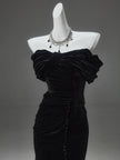 Rola Sculpted Fishtail Gown