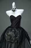 Flowers in Ink Handcrafted Tulle Gown