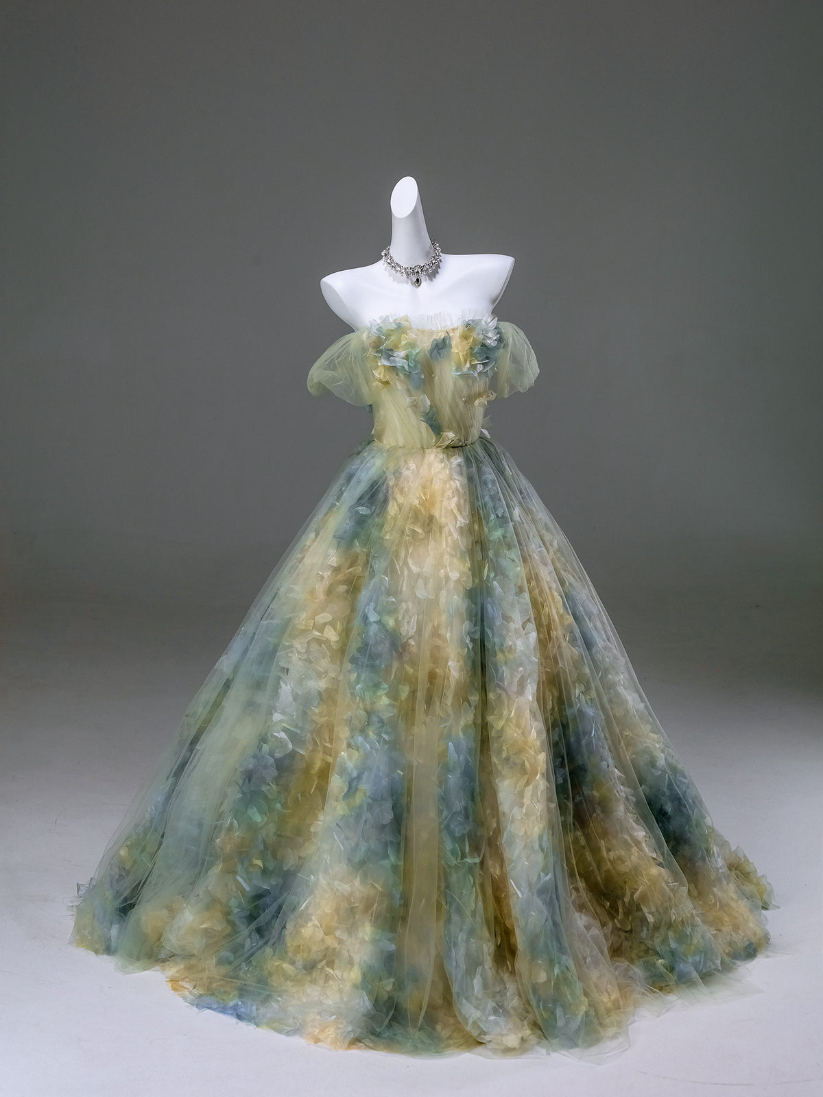 Coral Statement Gown