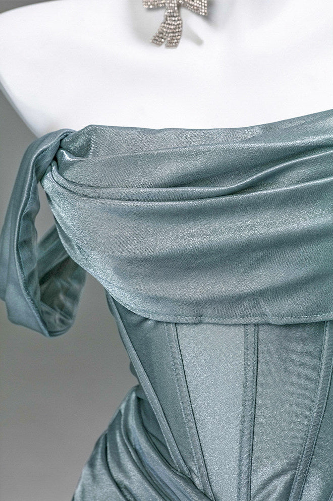 Heavy-Embellished Mermaid Gown
