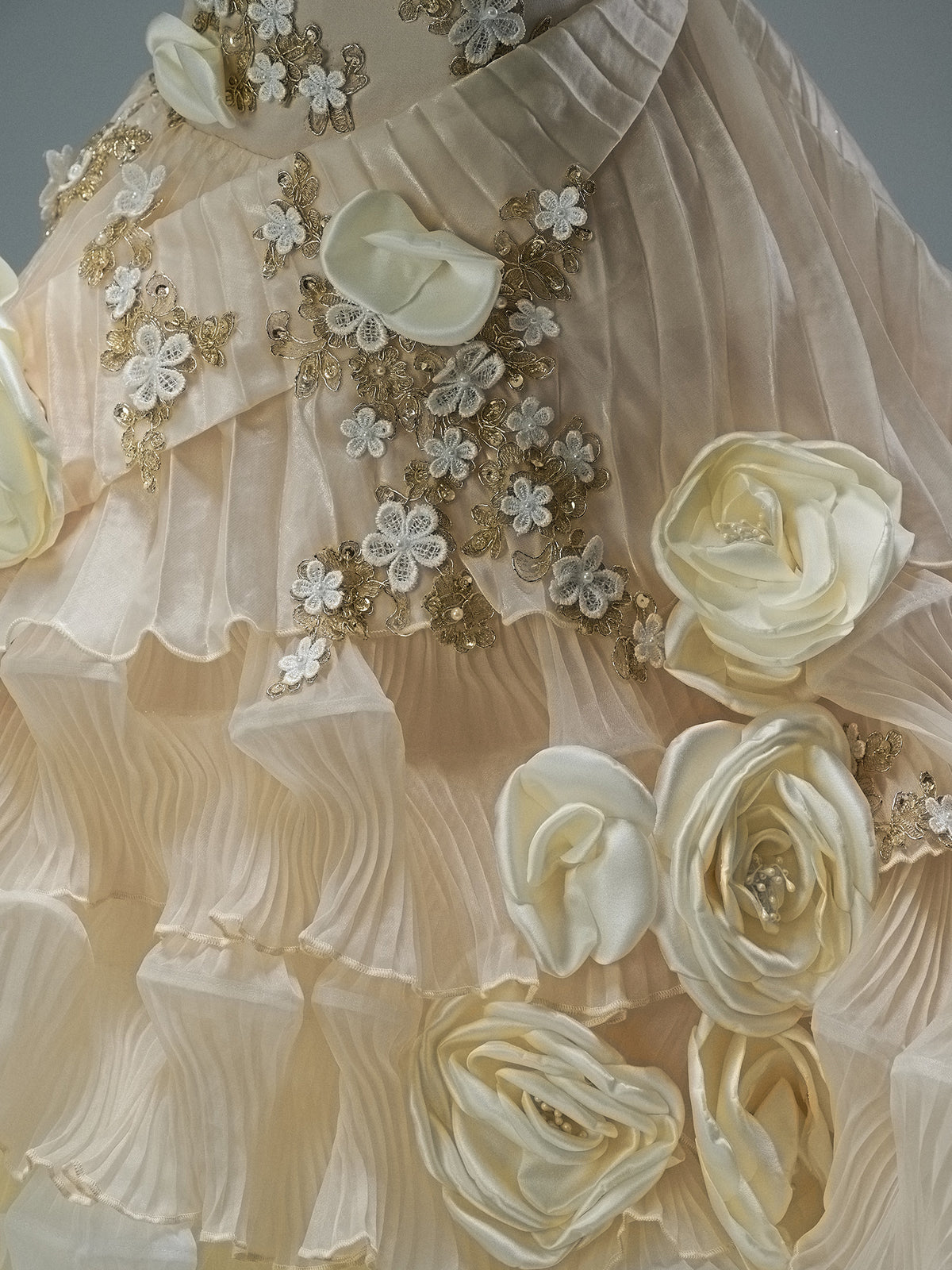 Dream of Devotion Embellished Vintage Gown
