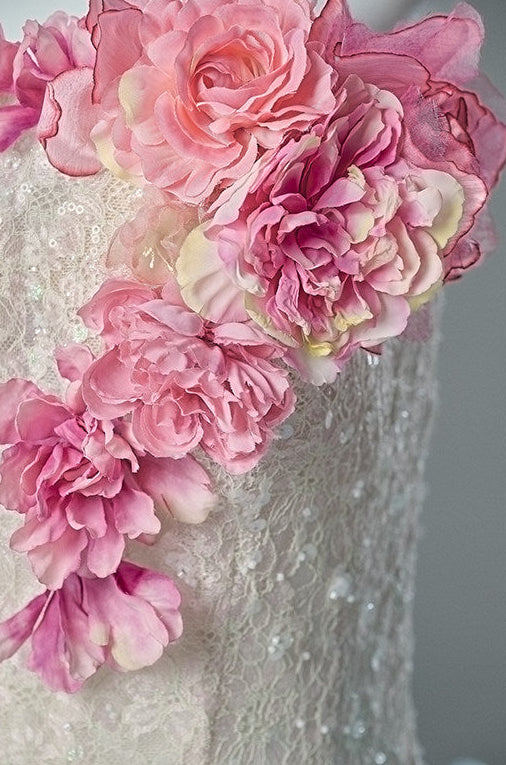 A Sea of Flowers Evening Gown