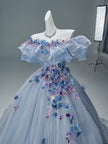 Vintage-Inspired Flower Gown