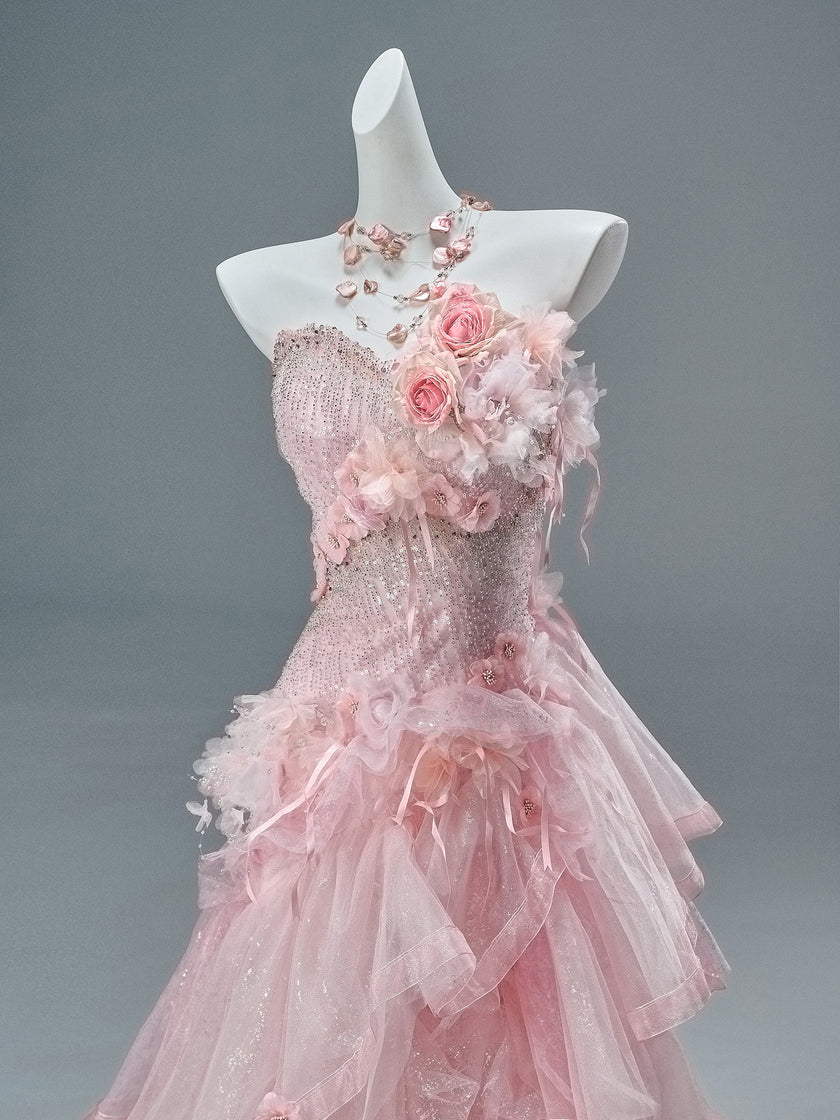 Rose Princess Vintage-Inspired Gown