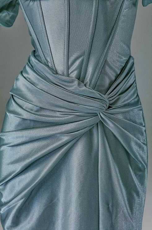 Heavy-Embellished Mermaid Gown