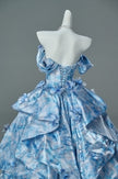 Flower Vintage Princess Gown